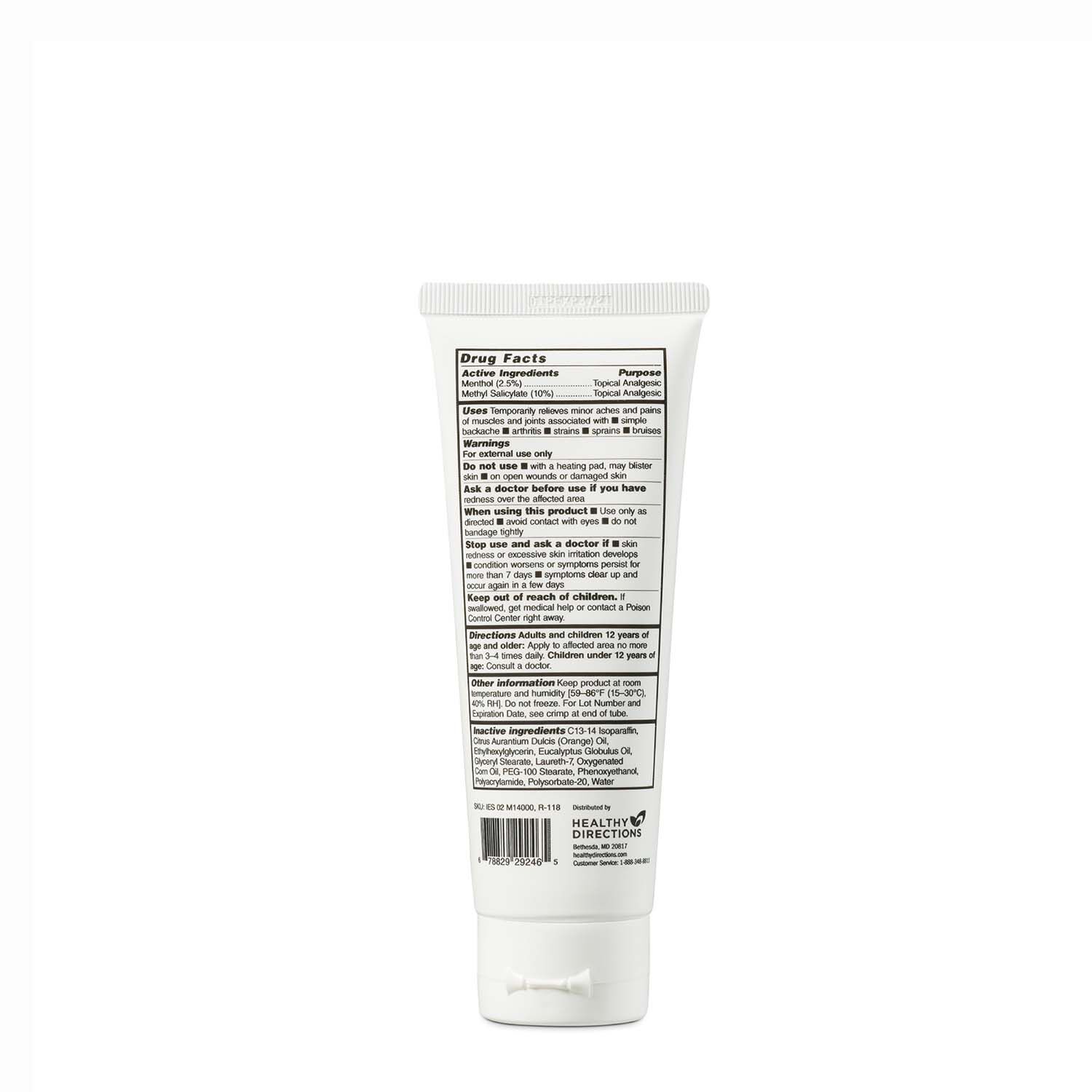 Extra Strength Pain Relieving Cream - 4 oz. (1 Bottle)